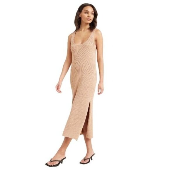 Modern Citizen‎ Serin Circle-Back Maxi Dress in Camel Size Small - Picture 1 of 10